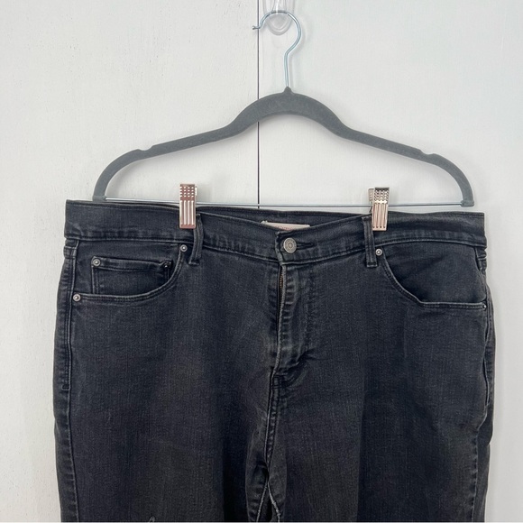 Levi’s Black Tab 505 Straight Leg Jeans 32 x 32 Black - Picture 4 of 9